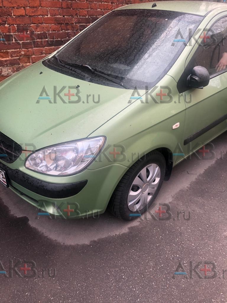 Замена аккумулятора на Hyundai Getz 2005 – 2011 1.4 (97 л.с.)