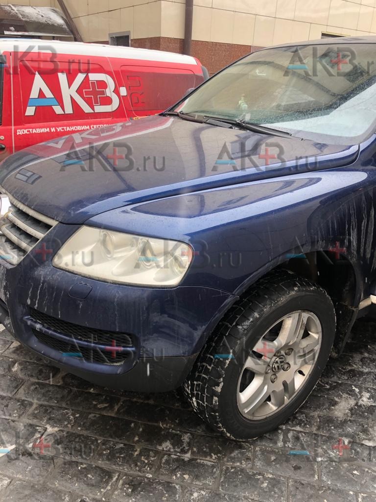 Замена аккумулятора на Volkswagen Touareg I 2002 - 2007 3.2 (241 л.с.)