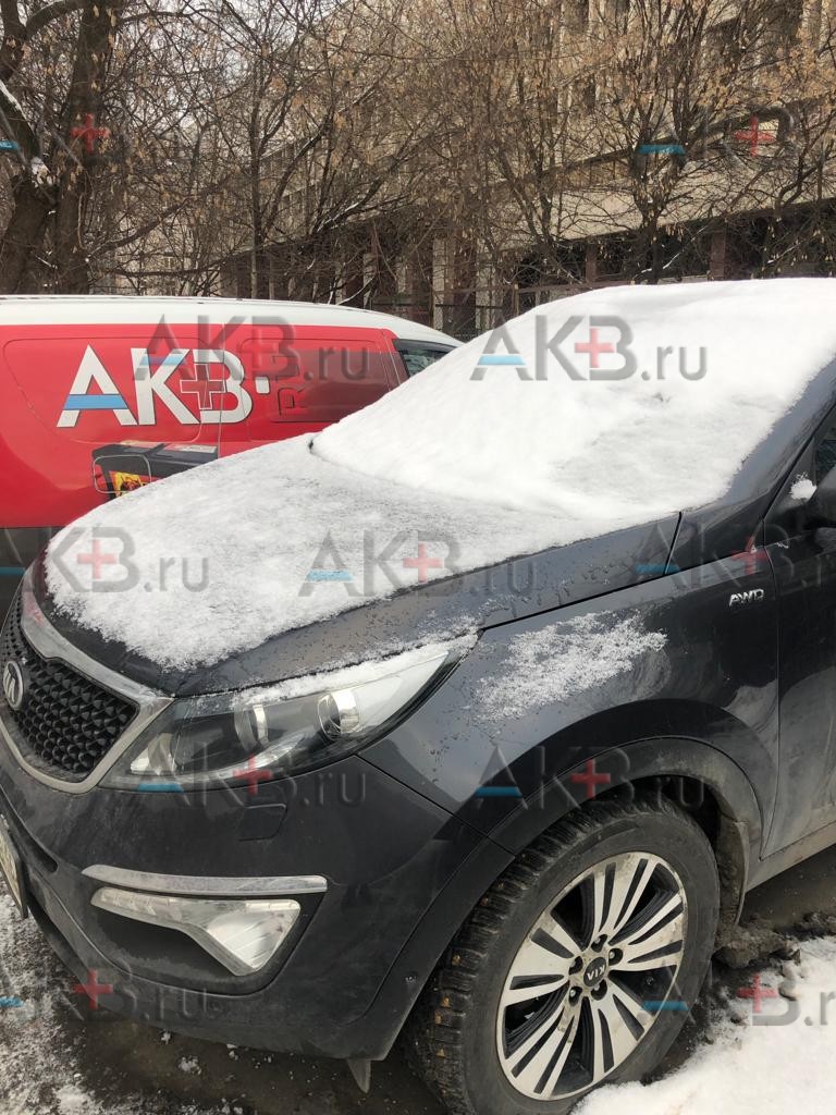 Замена аккумулятора на Kia Sportage III Рестайлинг 2014 – 2016 2.0 (150 л.с.)