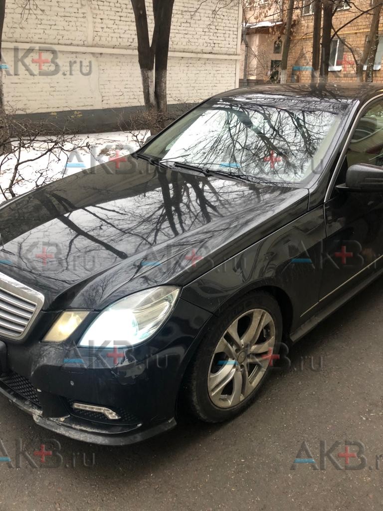 Замена аккумулятора на Mercedes-Benz E-klasse IV (W212, S212, C207) 2009 - 2013 300 3.0 (245 л.с.)