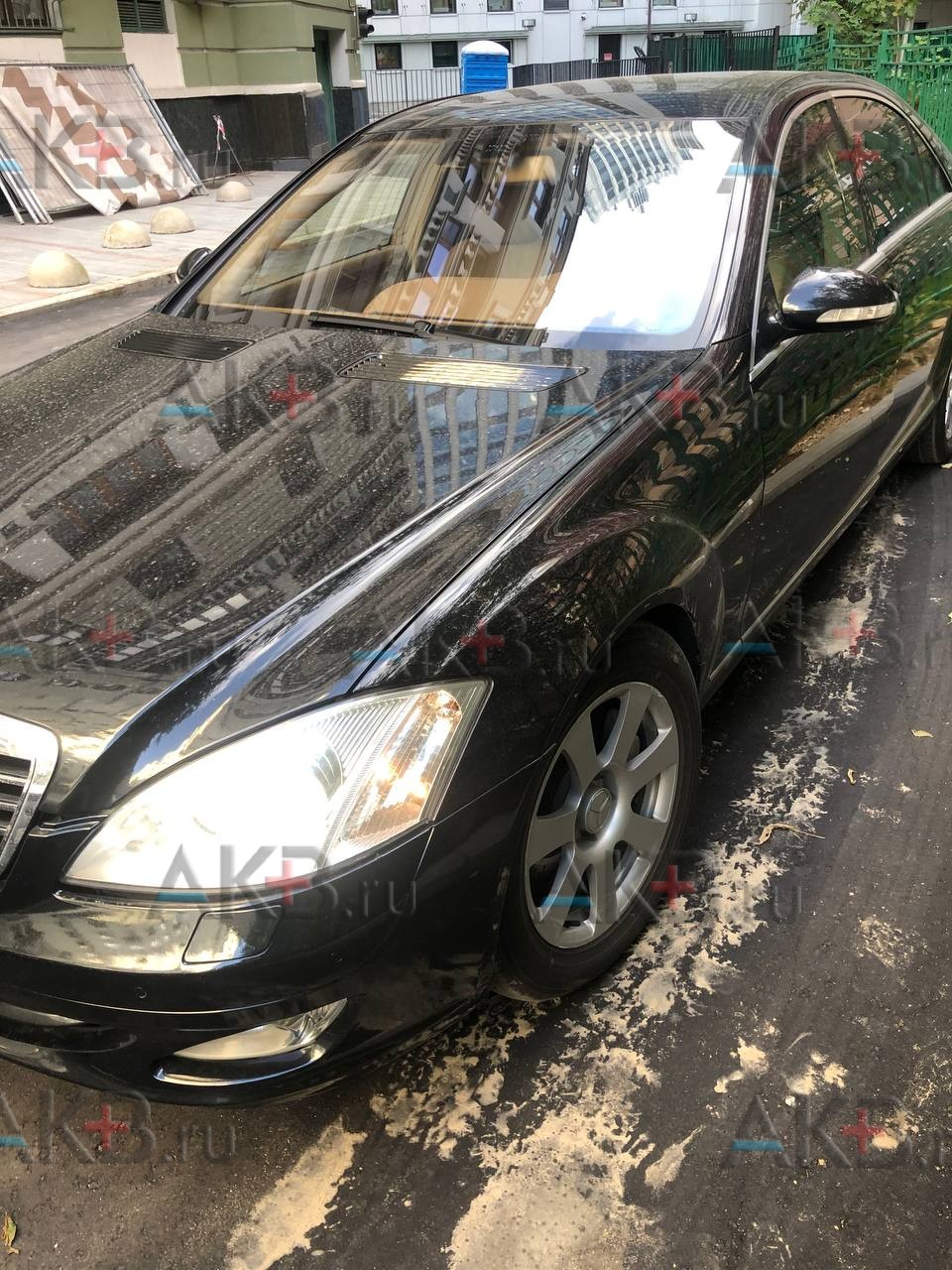 Замена аккумулятора на Mercedes-Benz S-klasse V (W221) 2005 - 2009 420 Long 4.0d (320 л.с.)