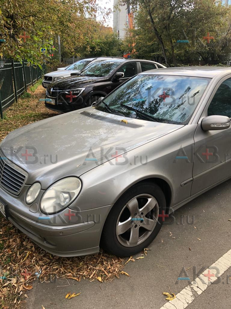 Замена аккумулятора на Mercedes-Benz E-klasse III (W211, S211) 2002 - 2006 350 3.5 (272 л.с.)