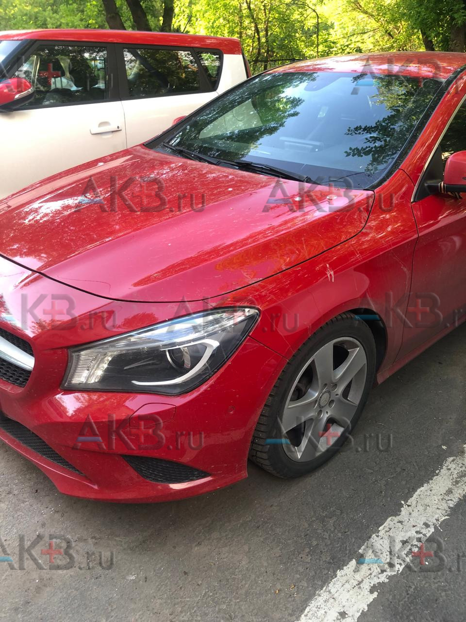 Замена аккумулятора на Mercedes-Benz A-klasse III W176 2012 – 2015 200 1.6 (156 л.с.)