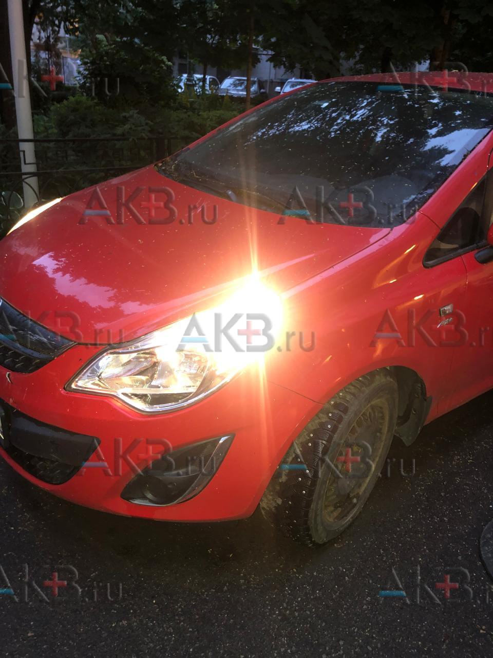 Замена аккумулятора на Opel Corsa D Рестайлинг II 2011 - 2014 1.2 (70 л.с.)