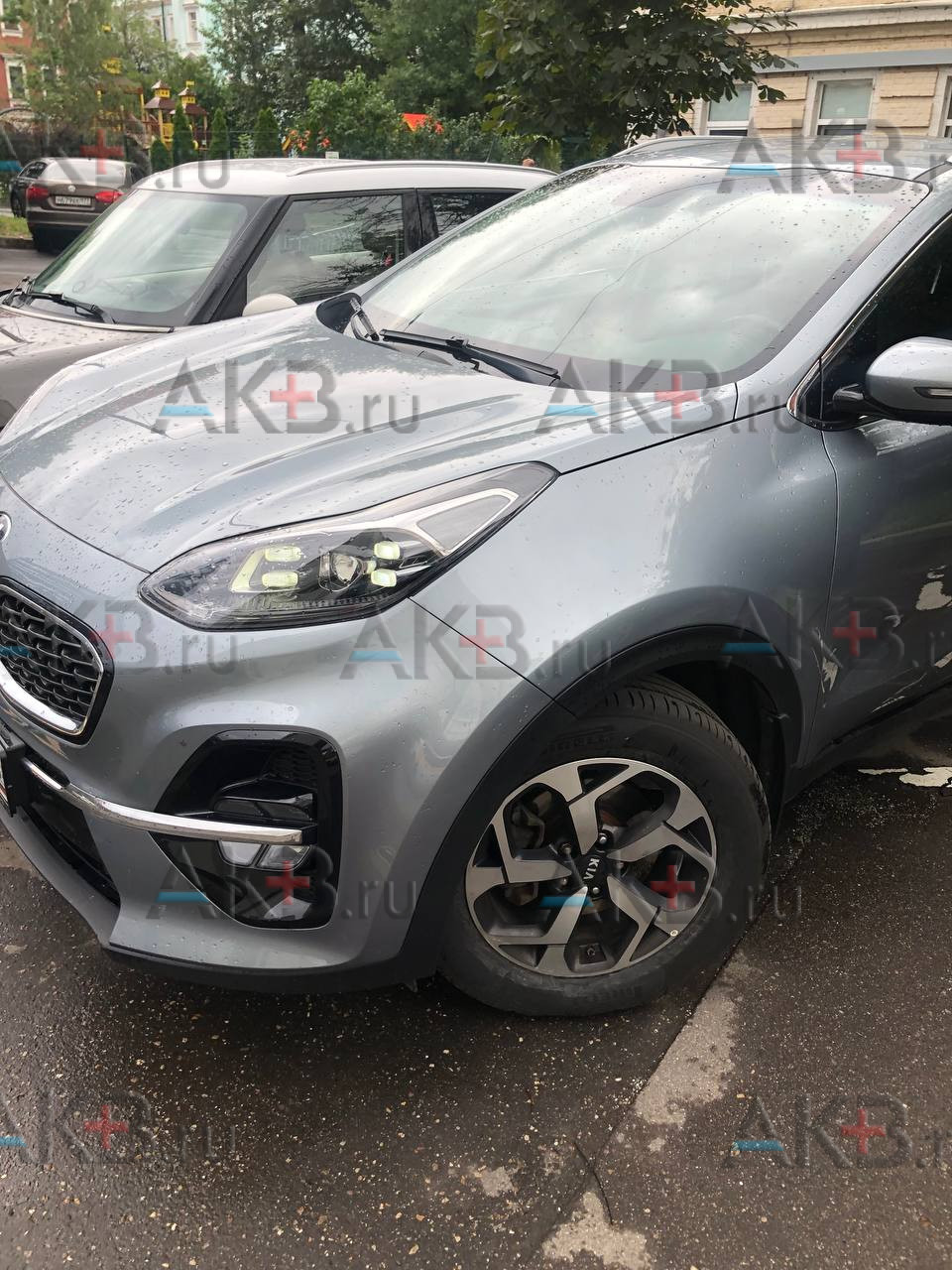 Замена аккумулятора на Kia Sportage IV Рестайлинг 2018 - 2021 2.0 (150 л.с.)