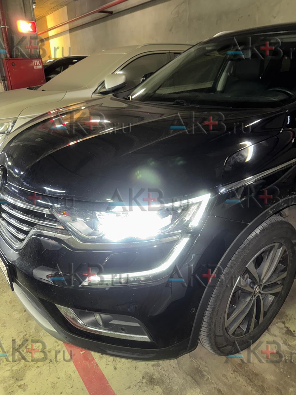 Замена аккумулятора на Renault Koleos II Рестайлинг 2019 - н.в. 2.0d (190 л.с.)