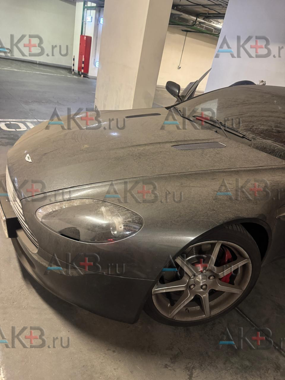 Замена аккумулятора на AstonMartin V8 Vantage III 2005 - 2008 4.3 (385 л.с.)