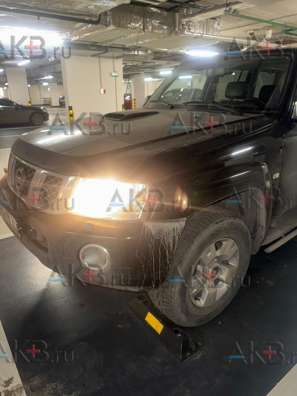 Замена аккумулятора на Nissan Patrol V (Y61) Рестайлинг 2004 - 2010 3.0d (160 л.с.)