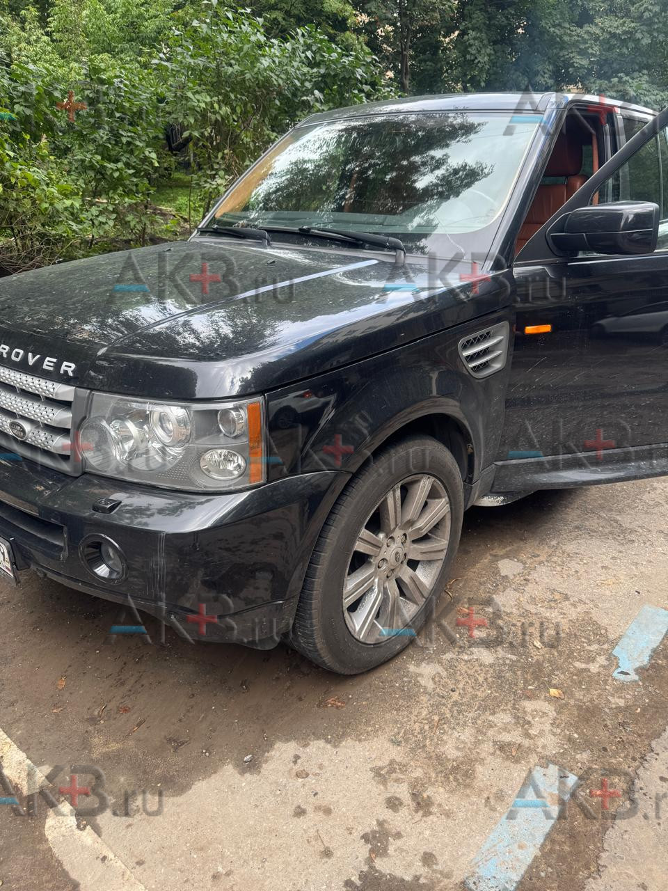 Замена аккумулятора на LandRover Range Rover Sport I 2005 - 2009 Supercharged 4.2 (390 л.с.)