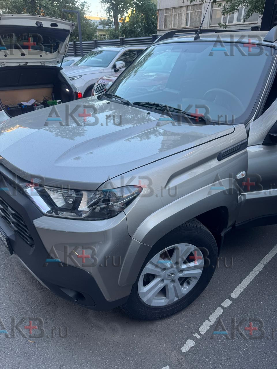 Замена аккумулятора на ВАЗ(Lada) LADA (ВАЗ) Niva Travel 1.7 л / 80 л.с. / 1.7 л / 80 л.с. /