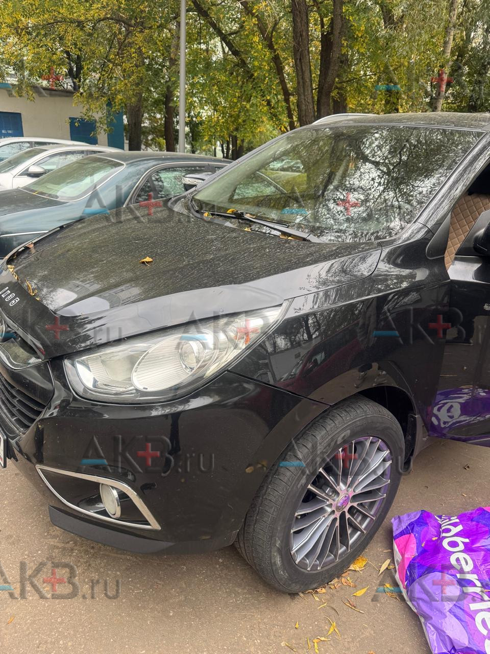 Замена аккумулятора на Hyundai ix35 I 2010 – 2013 2.0d (136 л.с.)