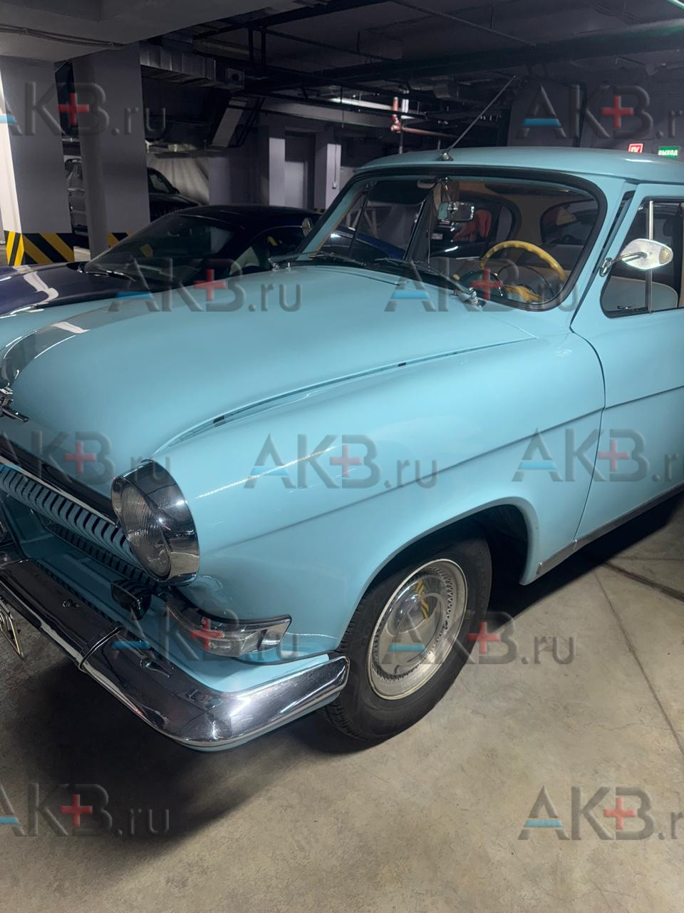 Замена аккумулятора на ГАЗ 21 «Волга» 1956 – 1970 21Л 2.5 (75 л.с.)