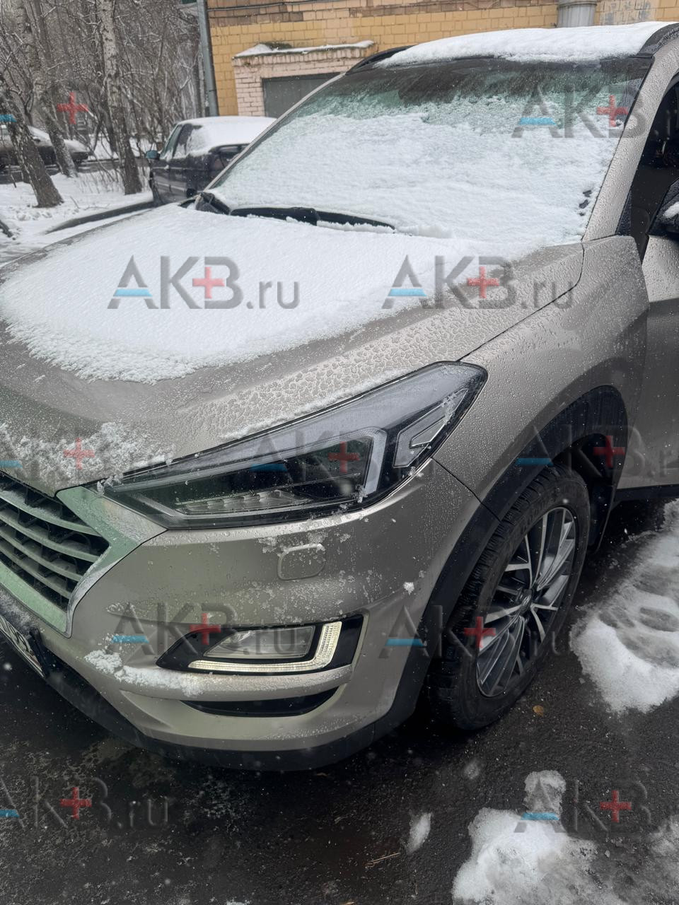 Замена аккумулятора на Hyundai Tucson III Рестайлинг 2018 - н.в. 1.6 (177 л.с.)