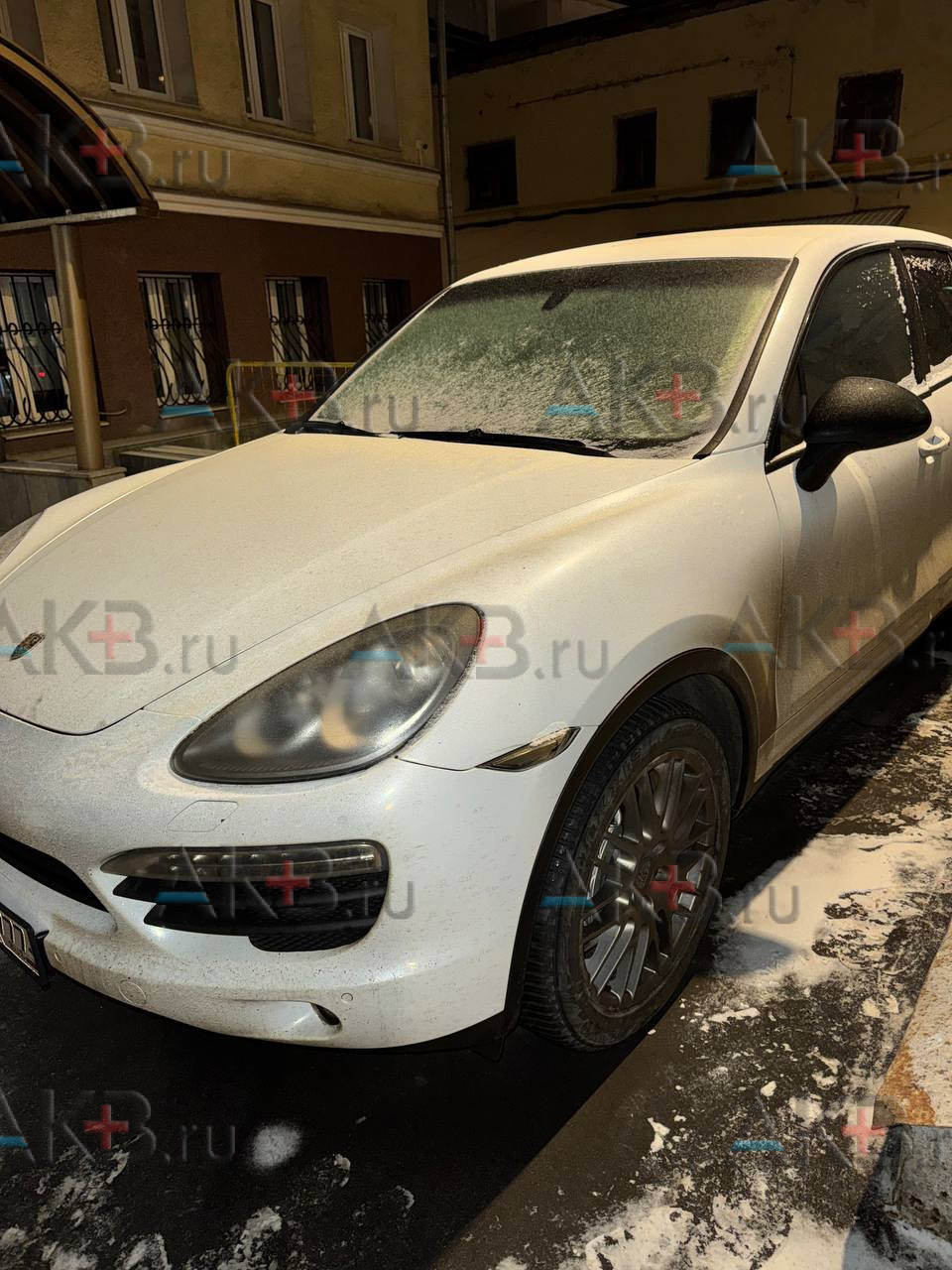 Замена аккумулятора на Porsche Cayenne II (958) 2010 - 2014 S 4.8 (400 л.с.)