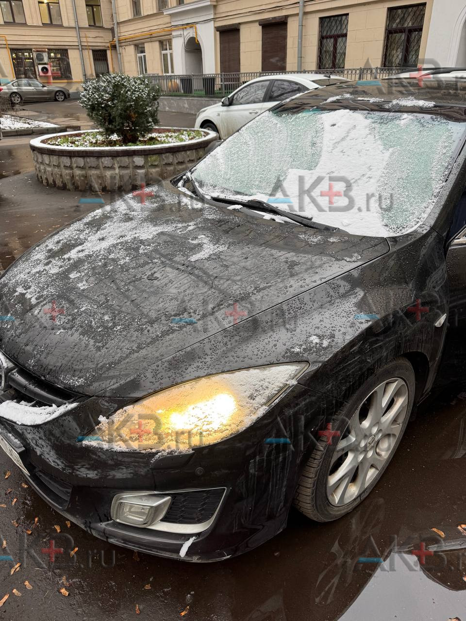 Замена аккумулятора на Mazda 6 II (GH) 2007 - 2010 2.0 (147 л.с.)