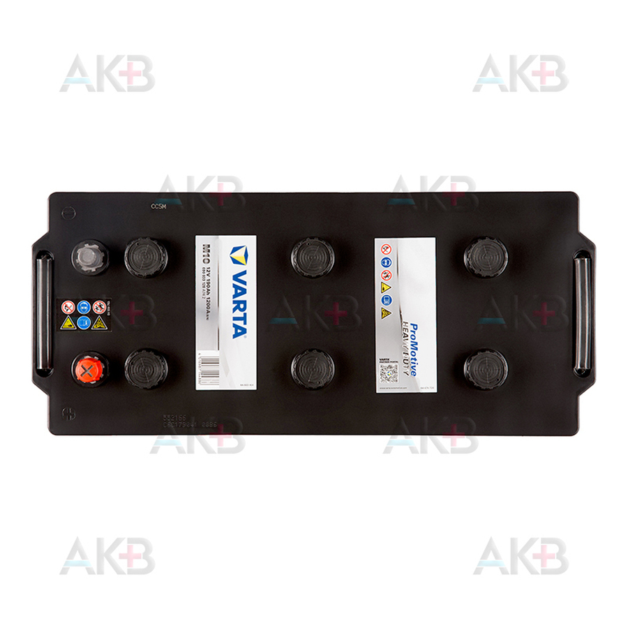Автомобильный аккумулятор Varta Promotive Black M10 190 рус 1200A 524x239x240