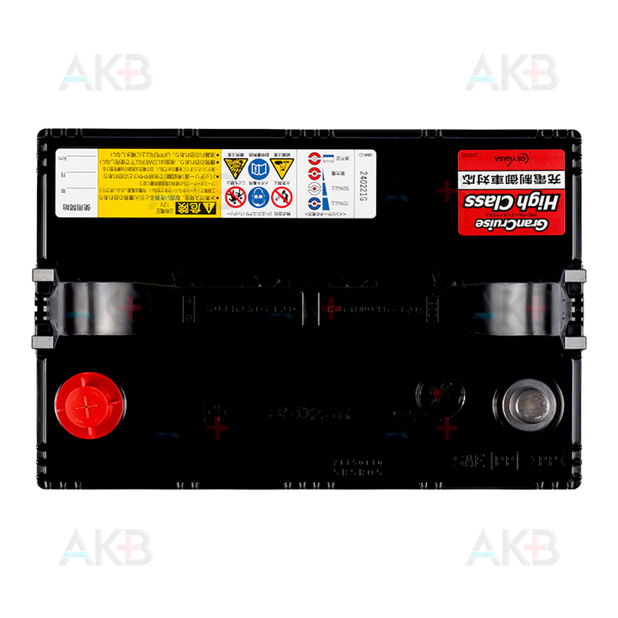 Автомобильный аккумулятор GS Yuasa GHC-85D26R (68L 615A 260x173x227) GranCruise High Class
