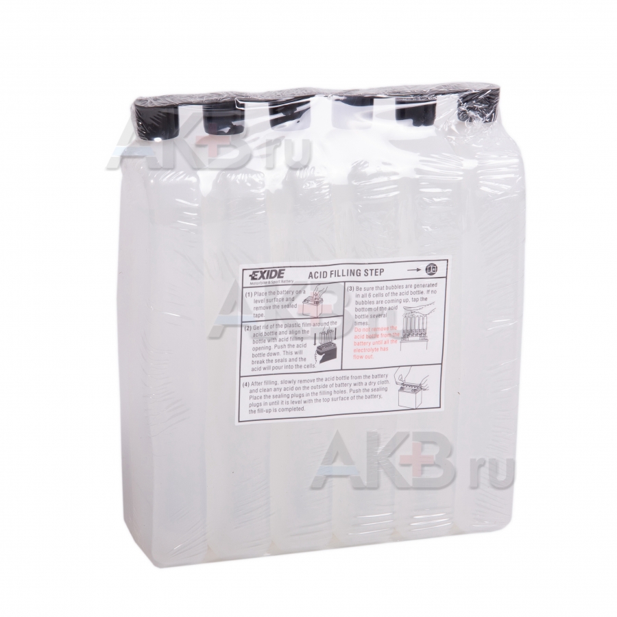 Мото аккумулятор Exide AGM сухозаряж. ETX20CH-BS 12V 18Ah 230A (150x87x161) прям. пол.