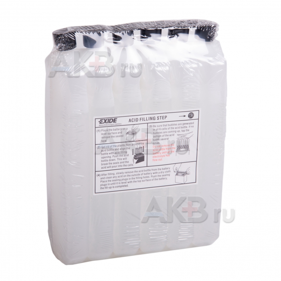 Мото аккумулятор Exide AGM сухозаряж. ETX7A-BS 12V 6Ah  90A (150x87x93) прям. пол.