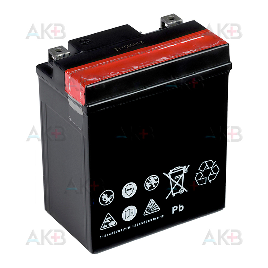 Мото аккумулятор Exide AGM сухозаряж. ETX7L-BS 12V 6Ah 100A (114x71x131) обр. пол.