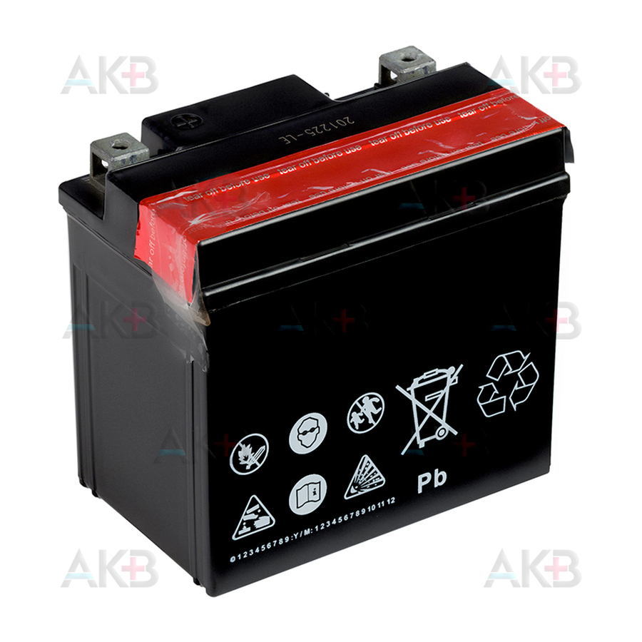 Мото аккумулятор Exide AGM сухозаряж. ETX5L-BS 12V 4Ah 70A (113x70x105) обр. пол.
