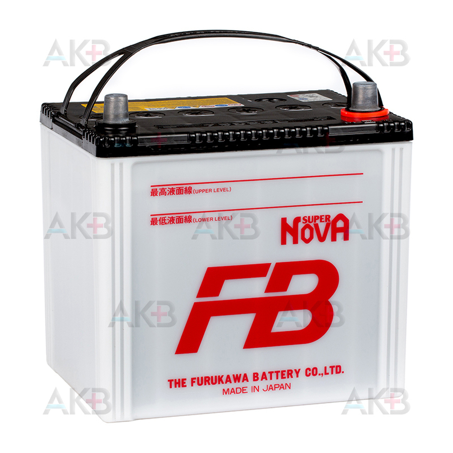 Автомобильный аккумулятор FB Super Nova 75D23L (65R 620A 230x169x225)