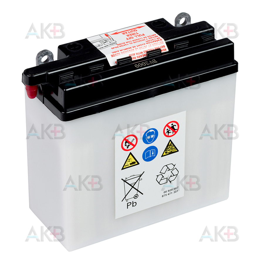 Мото аккумулятор VARTA Funstart Freshpack 12N5.5-3B 12V 5,5Ah 55А (135x60x130) обр. пол. 506 011 004, сухозар.