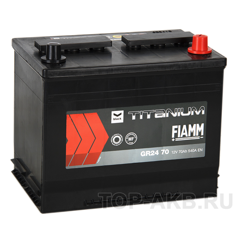 Автомобильный аккумулятор Fiamm Asia 70R 540A 261x173x225