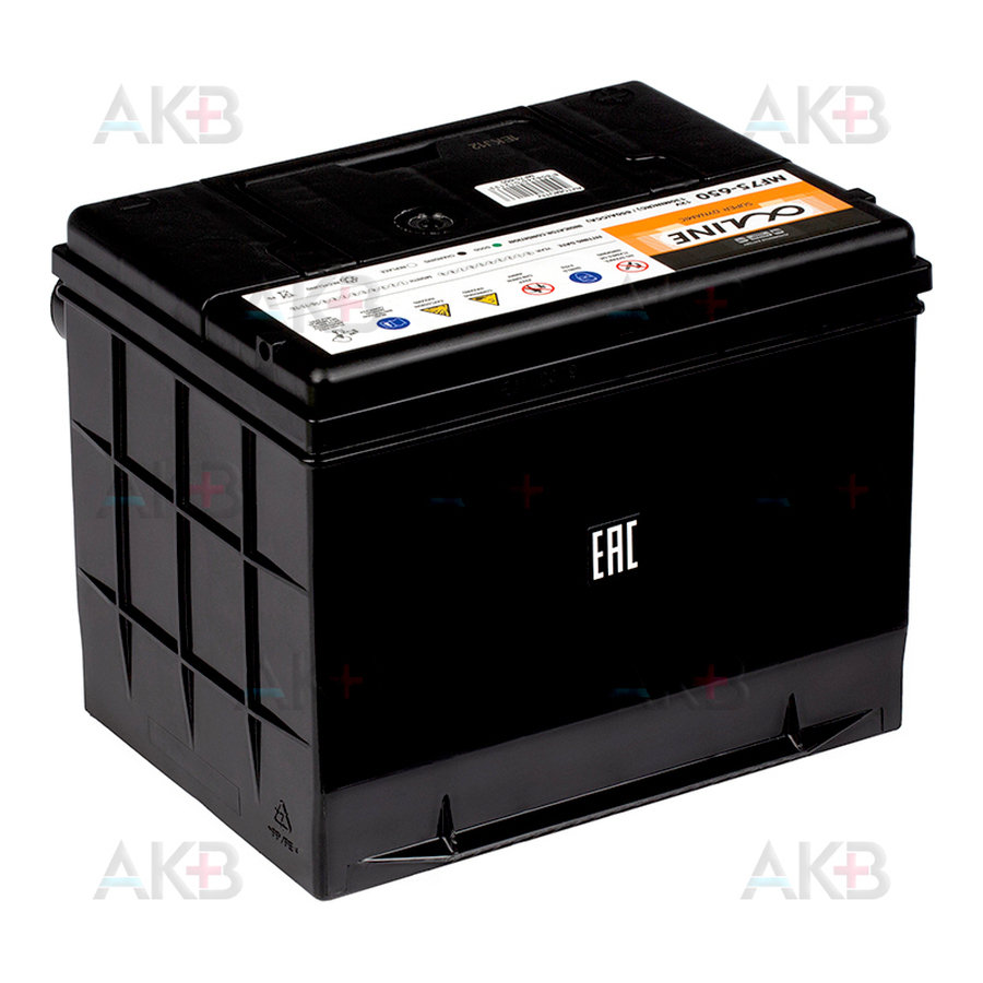 Автомобильный аккумулятор Alphaline SD 75-650 80L 650A 232x175x180 боковые клеммы