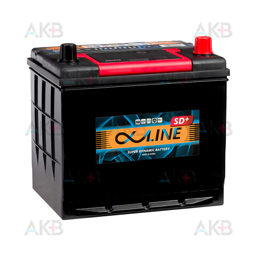 Автомобильный аккумулятор Alphaline SD 85D23L 70R 620A 232x172x220