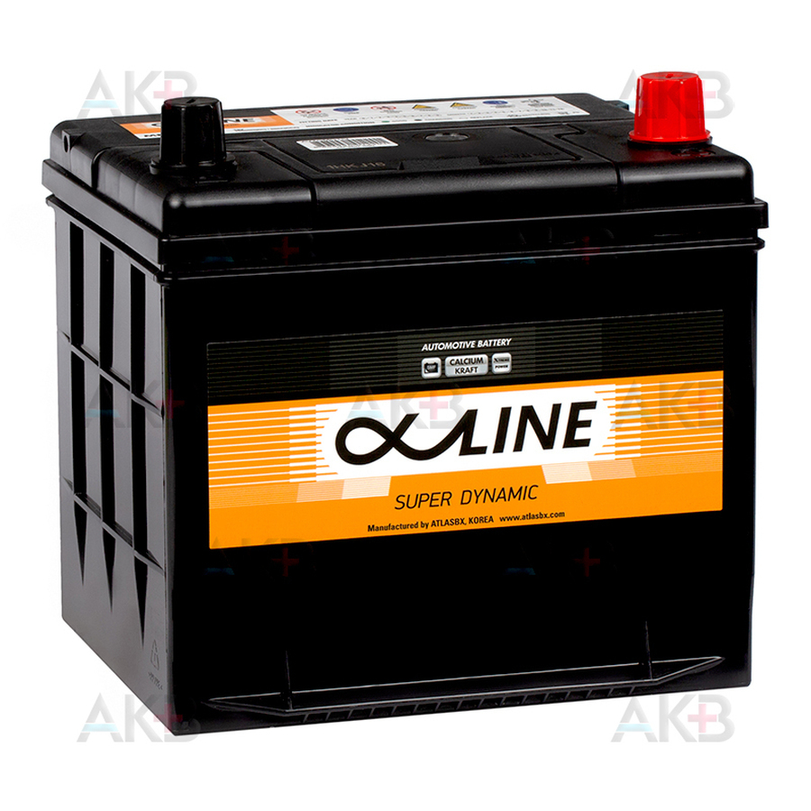 Автомобильный аккумулятор Alphaline SD 26R-550 50R 550A 208x172x200
