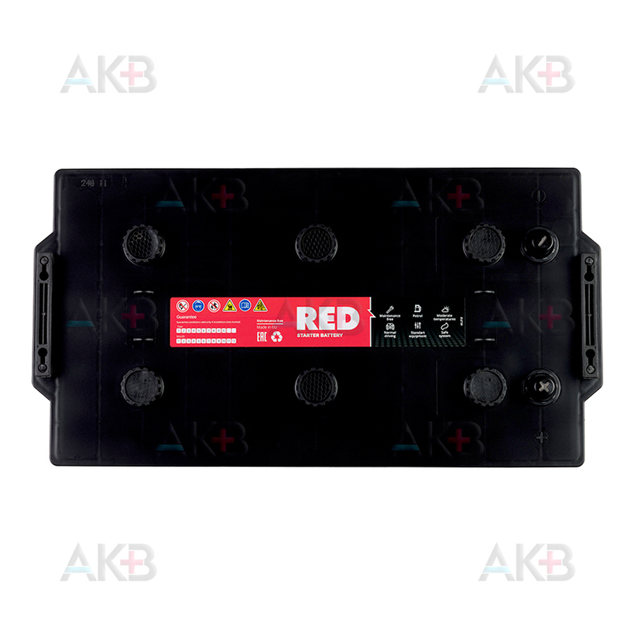 Автомобильный аккумулятор Red 225 euro (1500А 518x273x223)