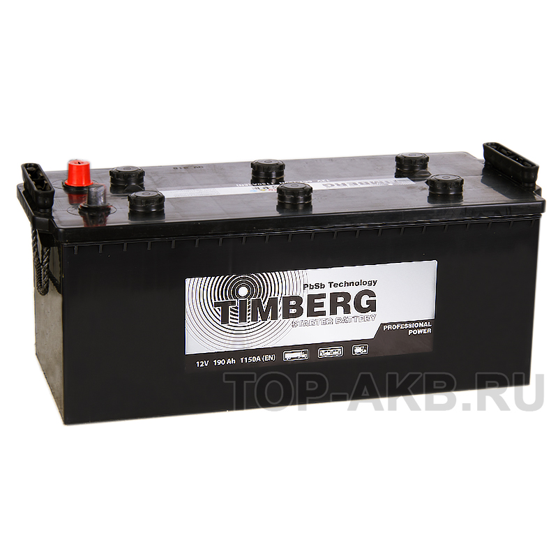 Автомобильный аккумулятор Timberg Truck 190 евро 1150A 513x223x223