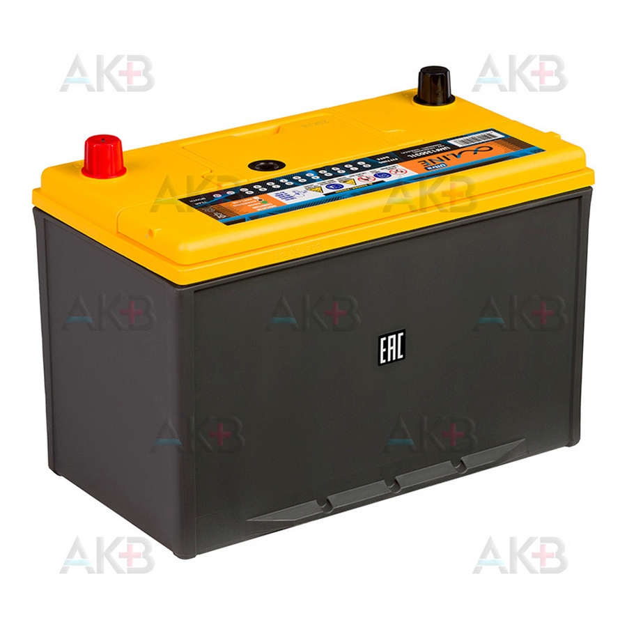 Автомобильный аккумулятор Alphaline Ultra 135D31L 105R 900A 306x173x225