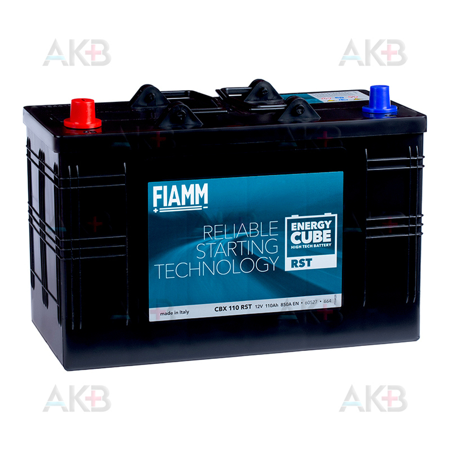 Автомобильный аккумулятор Fiamm Energy Cube 110L 850A 330x171x241