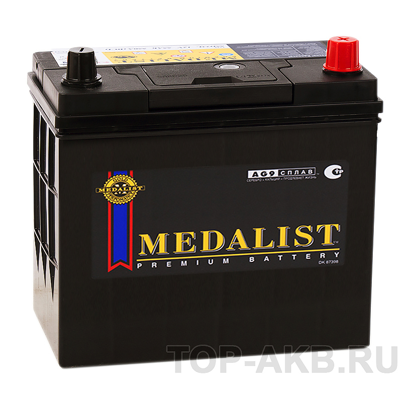 Автомобильный аккумулятор Medalist 70B24LS (60R 510A 238x129x227)