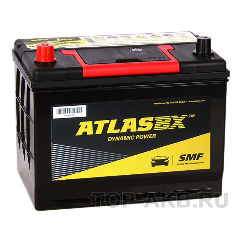 Автомобильный аккумулятор Atlas Dynamic Power MF34-710 (80L 710A 260x171x200)