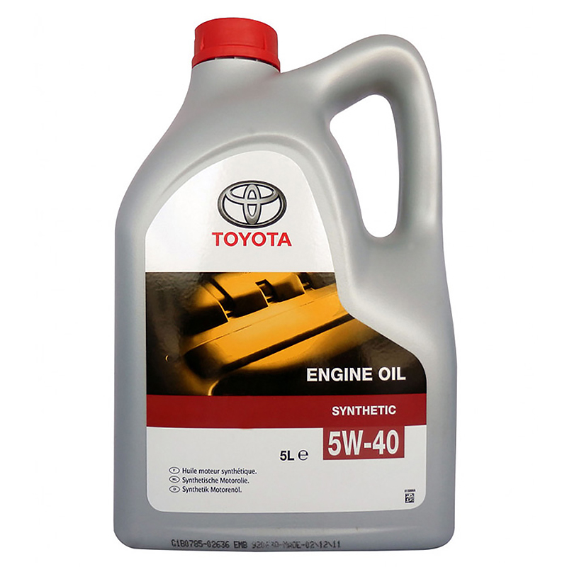 Грузовой аккумулятор TOYOTA Motor Oil 5W40 SL/CF 5л