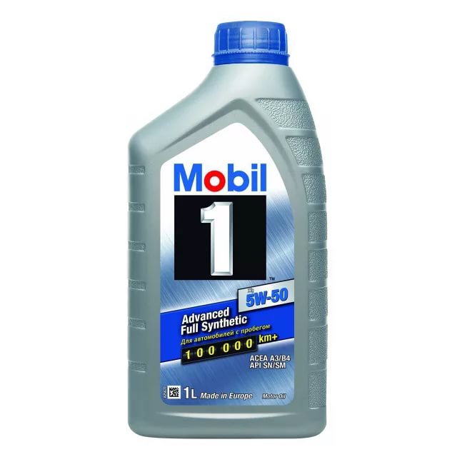 Моторное масло Масло моторное синтетическое Mobil 1 FS X1 5w50 1л (153631)