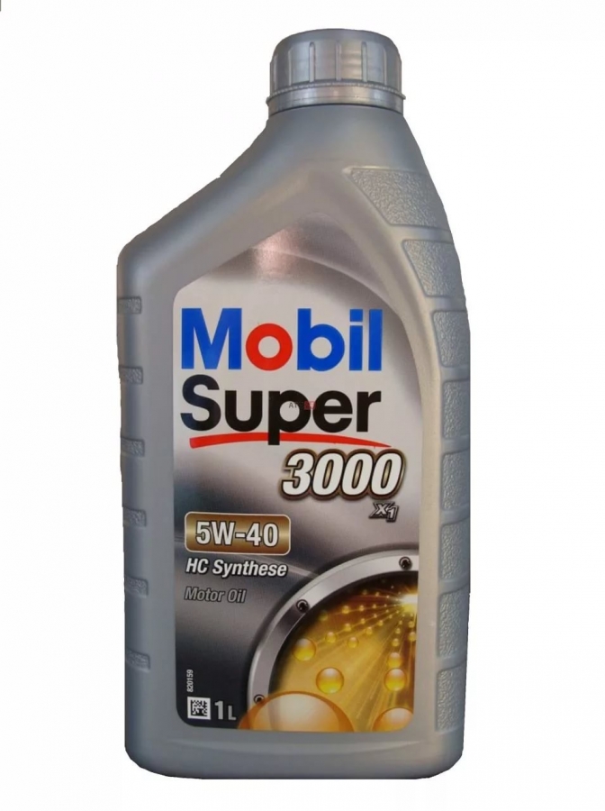 Грузовой аккумулятор Mobil Super 3000 X1 5W40 1л п/синт.