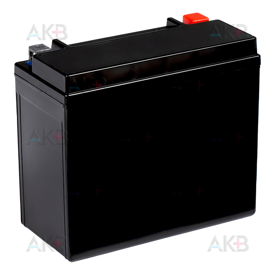 Мото аккумулятор Delta EPS 1218, 12V 20Ah, 245А (176x87x154) YTX20-BS, YTX20H-BS прямая пол.