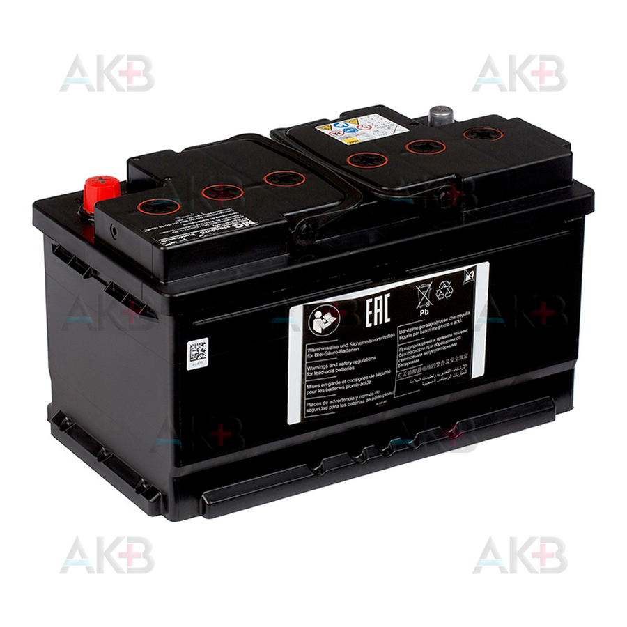 Автомобильный аккумулятор Moll MG Standard 80 SR 750A 315x175x175