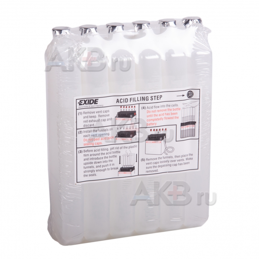 Мото аккумулятор Exide Conventional 12N9-3B 12V 9Ah 85A (135x75x139) обр. пол. (сухоз.)