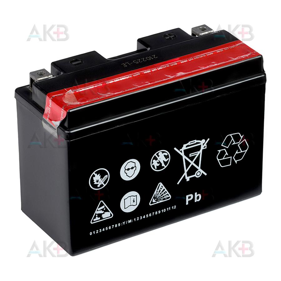 Мото аккумулятор Exide AGM сухозаряж. ET9B-BS 12V 8Ah 110A (150x70x105) прям. пол.