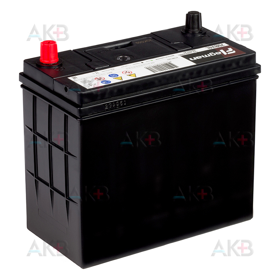 Автомобильный аккумулятор Flagman 70B24L 55R 490A 232x127x220