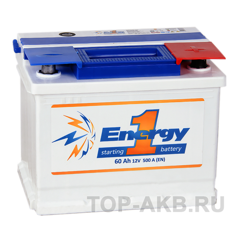 Автомобильный аккумулятор Energy ONE 60R 500А 242x175x190