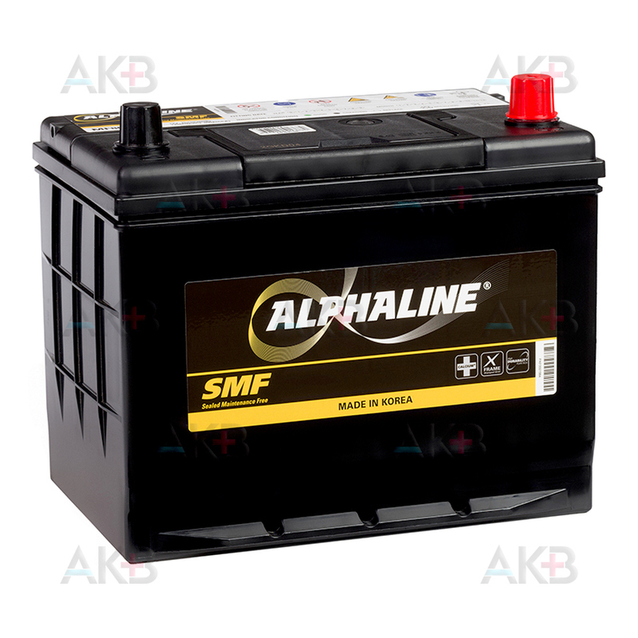 Автомобильный аккумулятор Alphaline Standard 80D26L 70R 600A 262x175x226