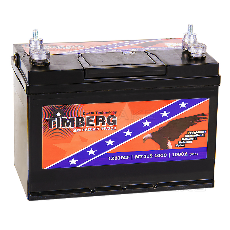 Автомобильный аккумулятор Timberg American Truck 31S-1000 (105VL 190 min 1000A 330x171x241) 1231MF