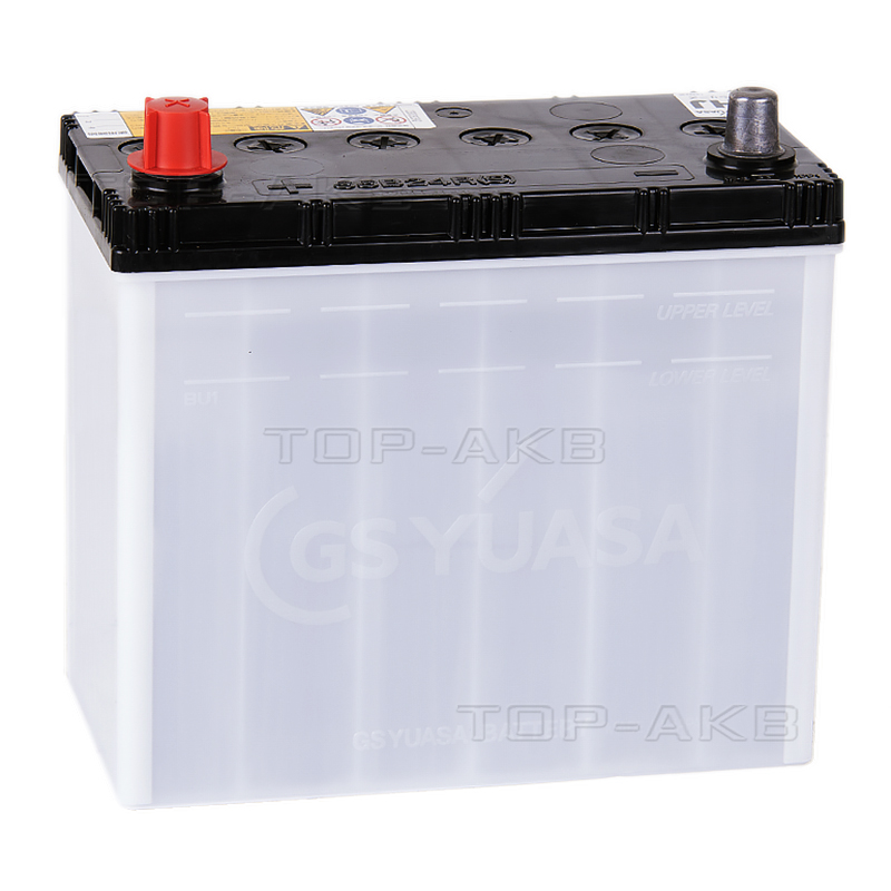 Автомобильный аккумулятор GS YUASA HJ-B24R 55B24RS 45L 490A (238x128x227)