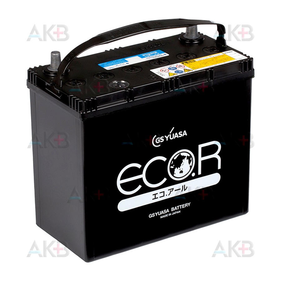 Автомобильный аккумулятор GS Yuasa EC 70B24R (52L 500A 238x128x227) ECO.R (EC)